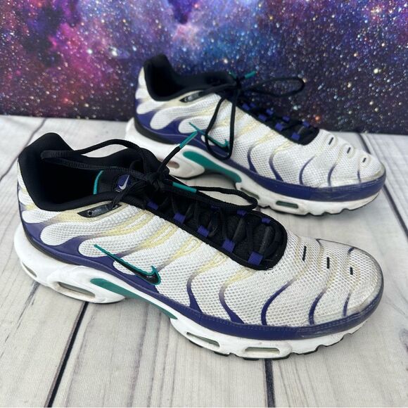 Nike Air Max TN White Grape Ice Mens Athletic Shoes Size 13 DM0032-100 Rare - Picture 1 of 8